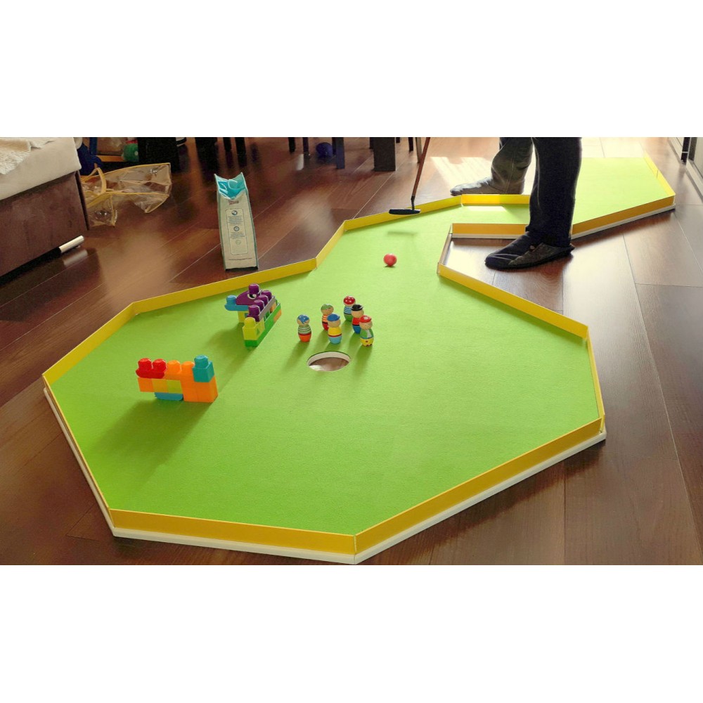 Piste de minigolf en kit pour particulier