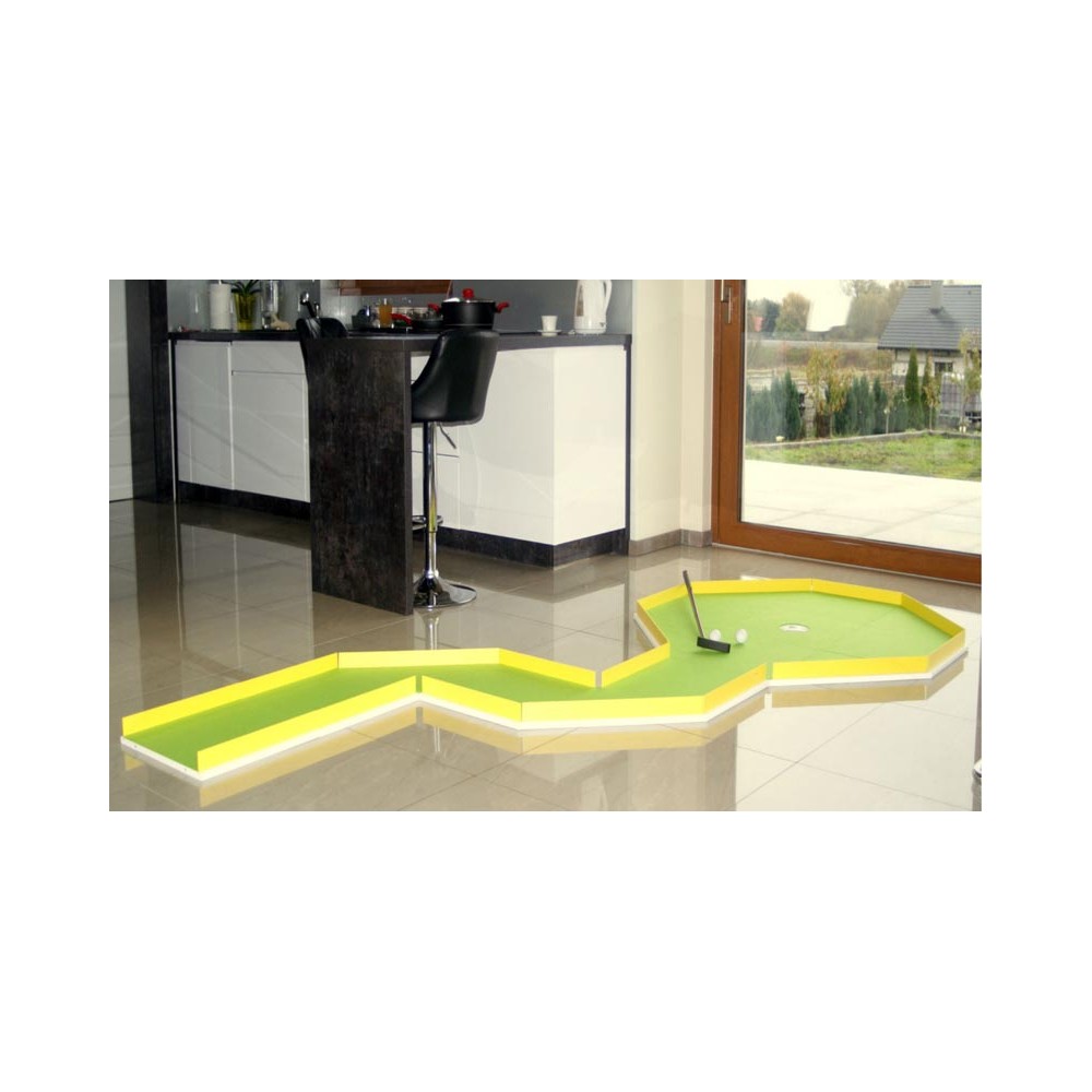 Piste de minigolf en kit pour particulier