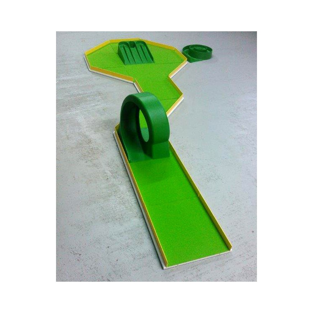 Piste de minigolf en kit pour particulier