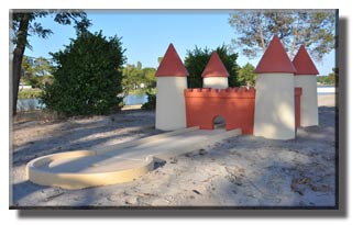 parcours golf miniature château