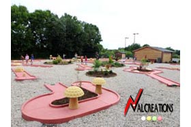 activité periscolaire au minigolf