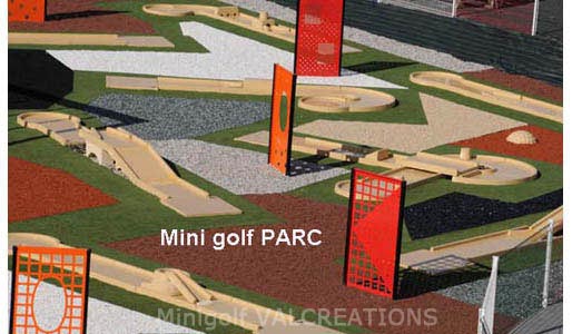 minigolf modulable